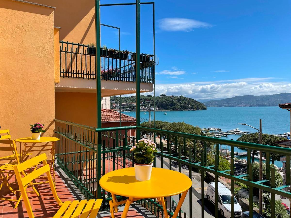 Ferienwohnung Casa Irene Terrazza Vista Mare E Garage Porto Venere Exterior foto